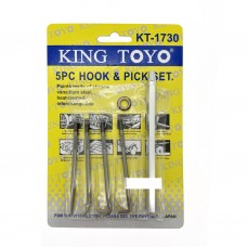 King Toyo 5pcs Hook & Pick Set KT-1730